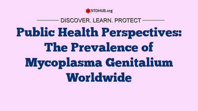 Public Health Perspectives: The Prevalence of Mycoplasma Genitalium Worldwide