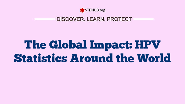 The Global Impact: HPV Statistics Around the World