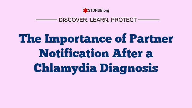 The Importance of Partner Notification After a Chlamydia Diagnosis