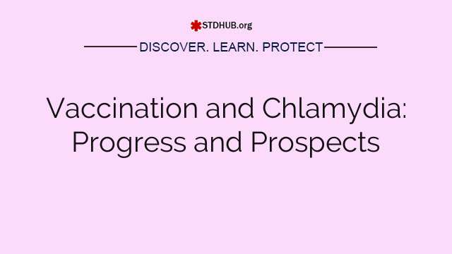 Vaccination and Chlamydia: Progress and Prospects