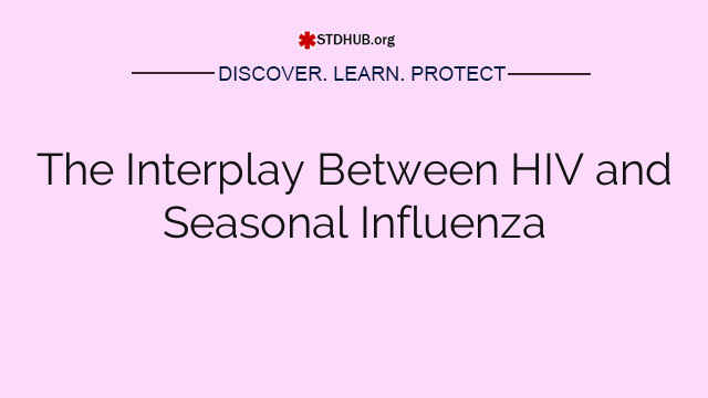 The Interplay Between HIV and Seasonal Influenza