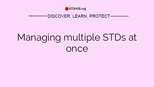 Managing multiple STDs at once