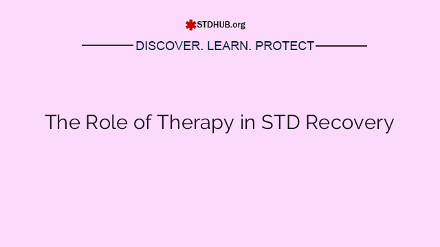 The Role of Therapy in STD Recovery